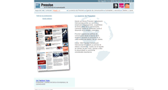 Desktop Screenshot of presston.com